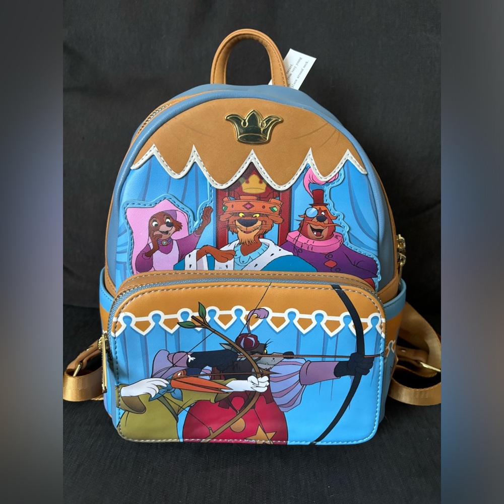 Loungefly Disney’s Robin Hood mini backpack, NWT